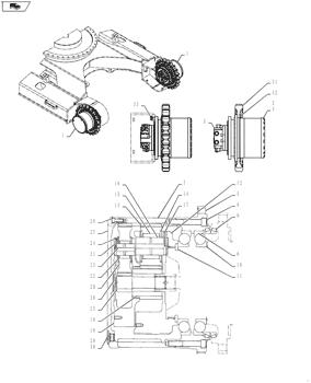 China LC53D00007R100 KIT Kobelco parts SK350-9 for sale