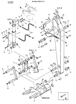 China 2411T1455 KIT,LABEL Kobelco parts K904, K904L, SK100 for sale