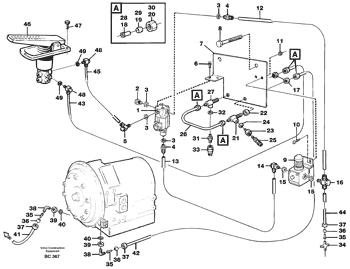 China VOE11063006 Pressure regulator Volvo.Heavy parts A25C, A25C VOLVO BM for sale