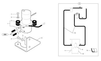 China PJ6860332 Fuel Pump Kit Volvo.Heavy parts EC15, EC20 for sale