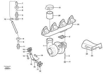 China VOE11705516 Turbocharger Volvo.Heavy parts EC160, EW160 for sale