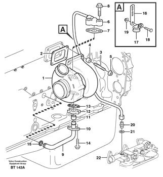 China VOE11423581 Turbocharger Volvo.Heavy parts A40D for sale