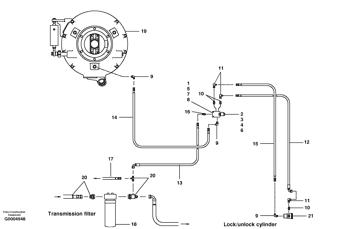 China CH58741 Solenoid valve Volvo.Heavy parts G700 MODELS, G700B MODELS for sale