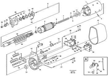 China VOE240740 Bearing shield Volvo.Heavy parts A25D, A30D, A35, EC330B, EC360B for sale