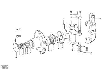 China CH30123 Bearing Race Volvo.Heavy parts G700 MODELS, G700B MODELS for sale