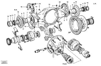 China CH33892 Bearing Volvo.Heavy parts G700 MODELS, G700B MODELS for sale