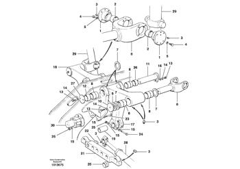 China CH80760 Bushing Volvo.Heavy parts G700 MODELS, G700B MODELS for sale