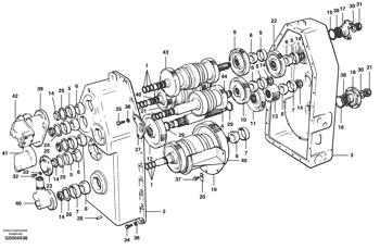 China CH29778 Gear Volvo.Heavy parts G700 MODELS, G700B MODELS for sale