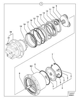 China PJ4890093 Gear-motor for sale