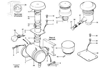 China CH78460 Flange screw Volvo.Heavy parts G700 MODELS, G700B MODELS for sale