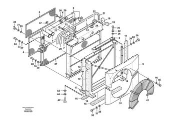 China VOE14528398 Radiator Volvo.Heavy parts EC240B, EC290B for sale