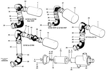 China CH22B-48 Hose clamp Volvo.Heavy parts for sale