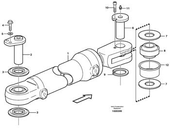 China VOE11176716 Pin Volvo.Heavy parts L110E, L120E, L60E, L70E, L90E for sale