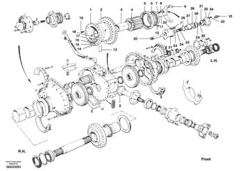 China CH12785 Pin Volvo.Heavy parts G700 MODELS, G700B MODELS for sale