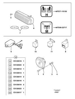 China PJ7410747 Relay Volvo.Heavy parts EC14 for sale