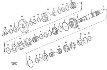 China VOE4720865 Piston ring Volvo.Heavy parts 4600B, A35, A35C, A35C VOLVO BM, A35D, A40, A40 VOLVO BM, A40D, L110E, L110F, L120C, L120C VOLVO BM, L120D, L120E, L120F, L150/L150C VOLVO BM, L150C, L150D, L150E, L150F, L160, L180/L180C VOLVO BM, L1... for sale