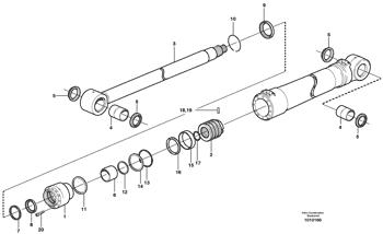 China 14513446 Piston rod for sale