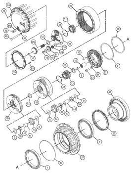 China 1912678 CARRIER AS Caterpillar parts 322C, 322C FM, 324D, 324D L, 324D LN, 324E, 324E L, 324E LN, 326D L for sale