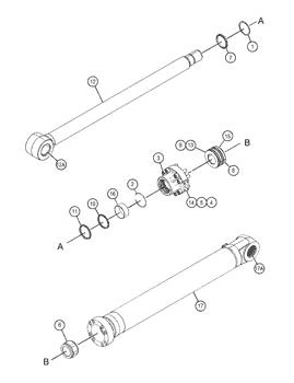 China 1140762 BUSHING Caterpillar parts 324D, 325B L, 325C, 325C FM, 325D FM, 325D FM LL, 329D LN, 330, 330 L, 330B, 330B L, 330C, 330C FM, 330C L, 330C MH, 330D, 330D FM, 330D L, 330D LN, 330D MH, 336D, 336D L, 336D LN, 336D2, 336D2 L, 336... for sale