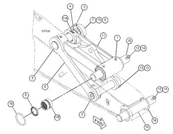 China 0964876 NUT Caterpillar parts 303.5E, 303E CR, 304E, 305.5E, 305E, 307, 307E, 308C, 308E, 308E SR, 308E2 CR, 311, 311B, 311C, 311D LRR, 311F LRR, 312, 312B, 312B L, 312C, 312C L, 312D, 312D L, 312D2, 312D2 GC, 312D2 L, 312E, 312E ... for sale