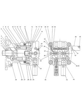 China 1318-201 CYLINDER Doosan parts for sale