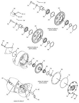 China 0353360 RING-RETAINING Caterpillar parts 517, 527, 561M, 561N, 814B, 814F, 815B, 815F, 816F, 936, 936F, 950B, 950B/950E, 950F, 950F II, 950G, 950G II, 950H, 960F, 962G, 966C, 966D, 966F, 966F II, 966H, 966K, 966M, 966R, 970F, D4H XL, D4HTSK ... for sale