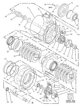 China 1149036 SHAFT-INPUT Caterpillar parts 936F, 950F II, 950G, 950G II, 950H, 950K, 960F, 962G, 962G II, 962H, 962K, IT62G, IT62G II, IT62H, R1300, R1300G, R1300G II for sale