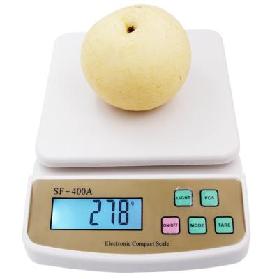 China WITH LID SF-400A Digital Scale For Household Use 10kg/1g Electronic Kitchen Scale Weighing Scale for sale