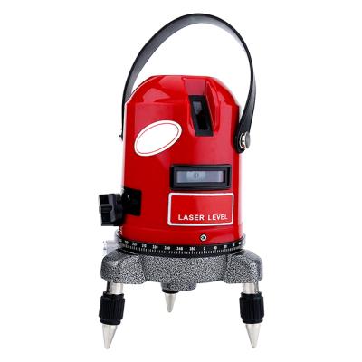 China 5 lines cross line laser leveling equipment, laser level, infrared rotary laser level 20*12*12CM for sale