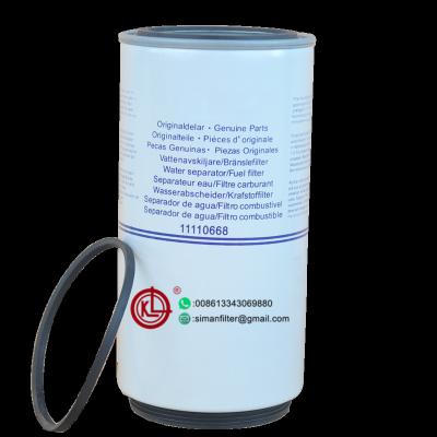 China Fuel Water Separator Filter 11110668 BF1358-O Replace Standard Excavator for sale