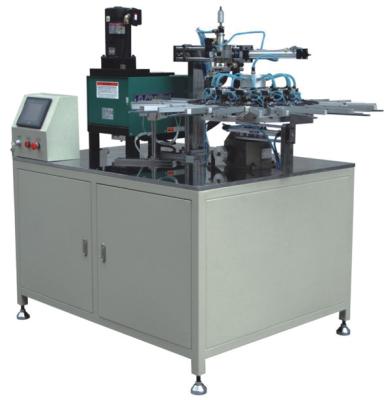 China Garment Shops Automatic Rotary Type Hot Melt Adhesive Machine For ECO Filter KL-MC022 for sale