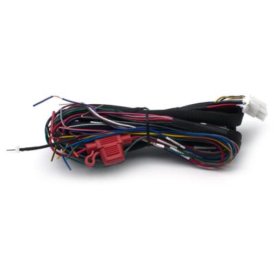 China Car Wiring Harness Electronic Customized Car Headlight Wiring Assembly With Fuse Box Car Wiring Assembly for sale