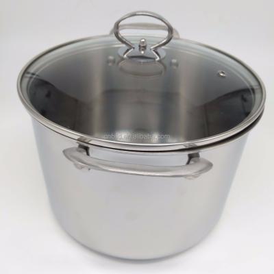 China Sustainable Induction Cooker Soup Pot Housewery Titanium Soup Pot 24cm for sale