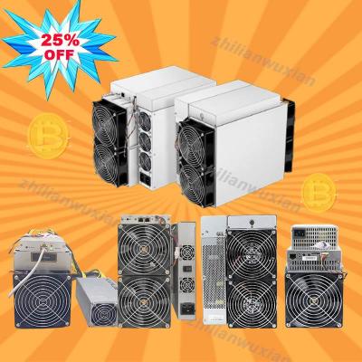 China 30% off new used Bitmain Antminer L7 L3+ S9 D7 S17 T17 innosilicon T2T 30t A10 A11 pro workstation for sale