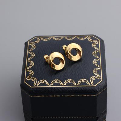 China European and American vintage love stainless steel trend earrings for sale