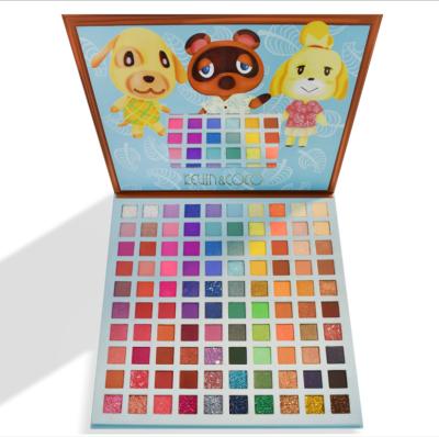 China Hot Selling Waterproof 100 Color Eyeshadow Palette Makeup Cosmetics Products for sale