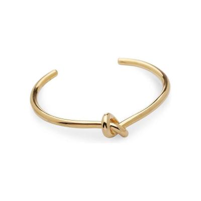 China BOHEMIA Factory Price Jewelry Knot Heart Cuff Bracelets Heart Shape Knot Opening Bangel Bracelet For Women Girl Gift for sale