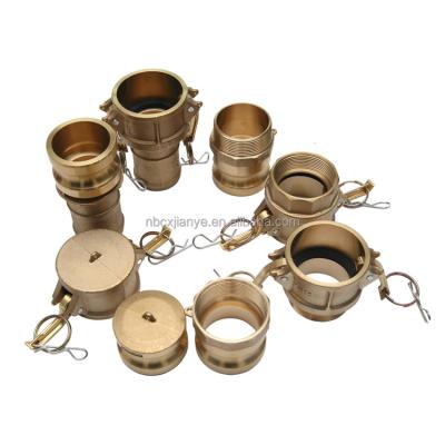 China Brass Camlock Coupling Cam Lock And Spline Pipe Cam Coupling For Type A Since C D DC DP E-F for sale