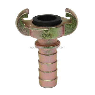 China Carbon Steel Air European Claw Hose End Coupling Type With Clamp for sale