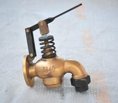 China JIS F7398 BRONZE SELF CLSOING DRAIN VALVE for sale