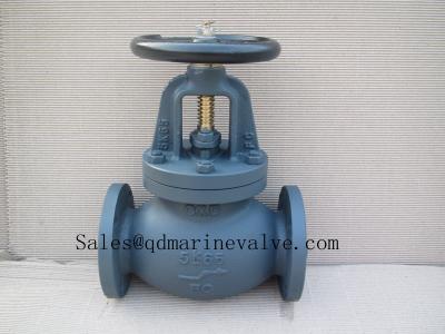 China JIS F7305 Marine Cast iron globe valve 5K50-5k350 for sale