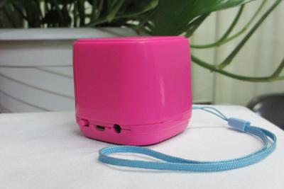 China Rechargeable Bluetooth Multimedia Speaker Plum with USB port , outdoor for sale