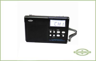 China Tragbare Wetter-Alarm-Radios mit multi Tuner und Wecker des Band-PLL zu verkaufen