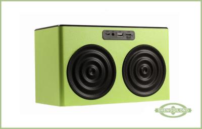 China Bluetooth and Touch Screen Portable Wood Speaker With PLL FM Radio and LED Display (S7800) for sale