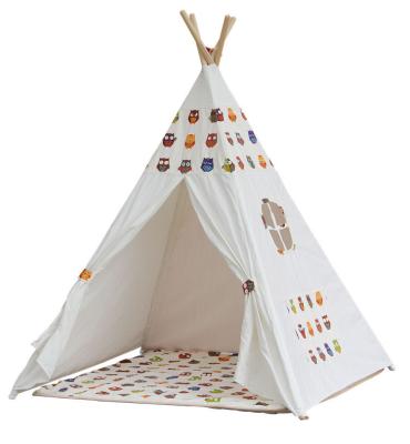 China Custom Indoor Outdoor Kids Play Equipment Kids Camping Teepee Tent For Kids for sale