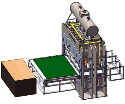 China Wood Based Panel Production Press Machine Fully Automatic Plywood Production Line for sale