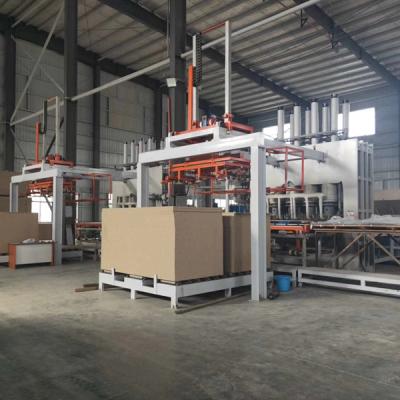 China Furniture board and cabinet short cycle used melamine board particle board hot press laminated hot press machine for sale