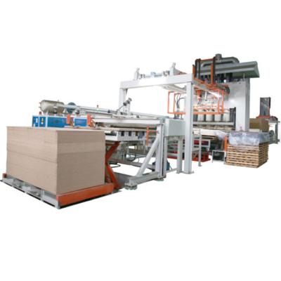 China Factory Germany Technology Double Sides Furniture Panel Press Machine for sale