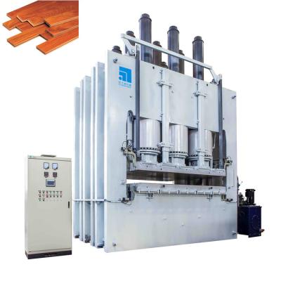 China Factory 2800T Melamine MDF Flooring Hot Press Machine / MDF Flooring Production Line for sale