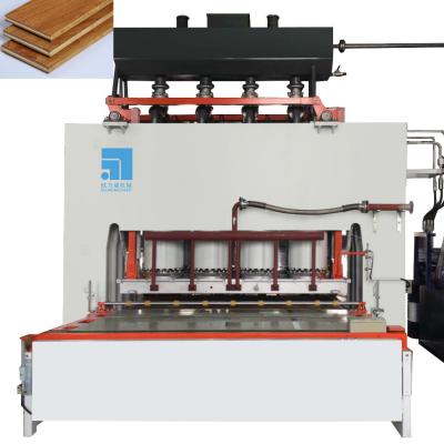 China Hot Sale HDF Laminate Floor Production Laminate HDF Floor Board Press Melamine Machine / Laminate Flooring Production Line for sale